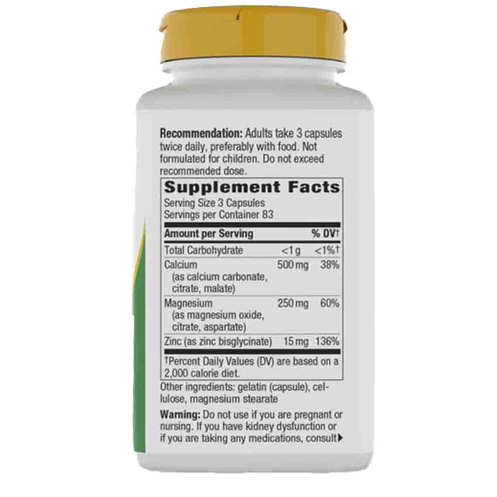 Natures Way Calcium Mag & Zinc 250c