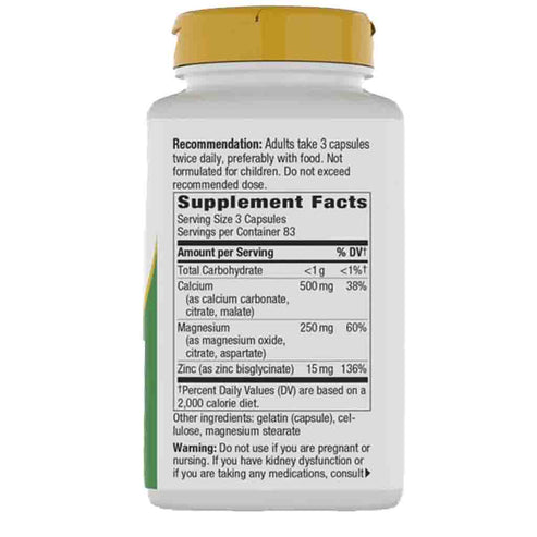 Natures Way Calcium Mag & Zinc 250c