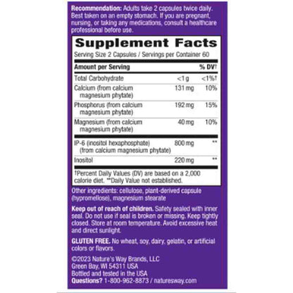 Natures Way Cell Forte w/IP-6 & Inositol 120vc