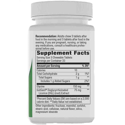 Natures Way DGL Licorice Flavored Chewable 100T