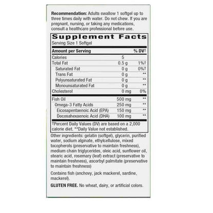 Natures Way Fisol Fish Oil 180sg