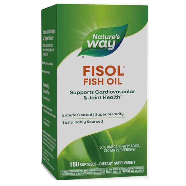 Natures Way Fisol Fish Oil 180sg