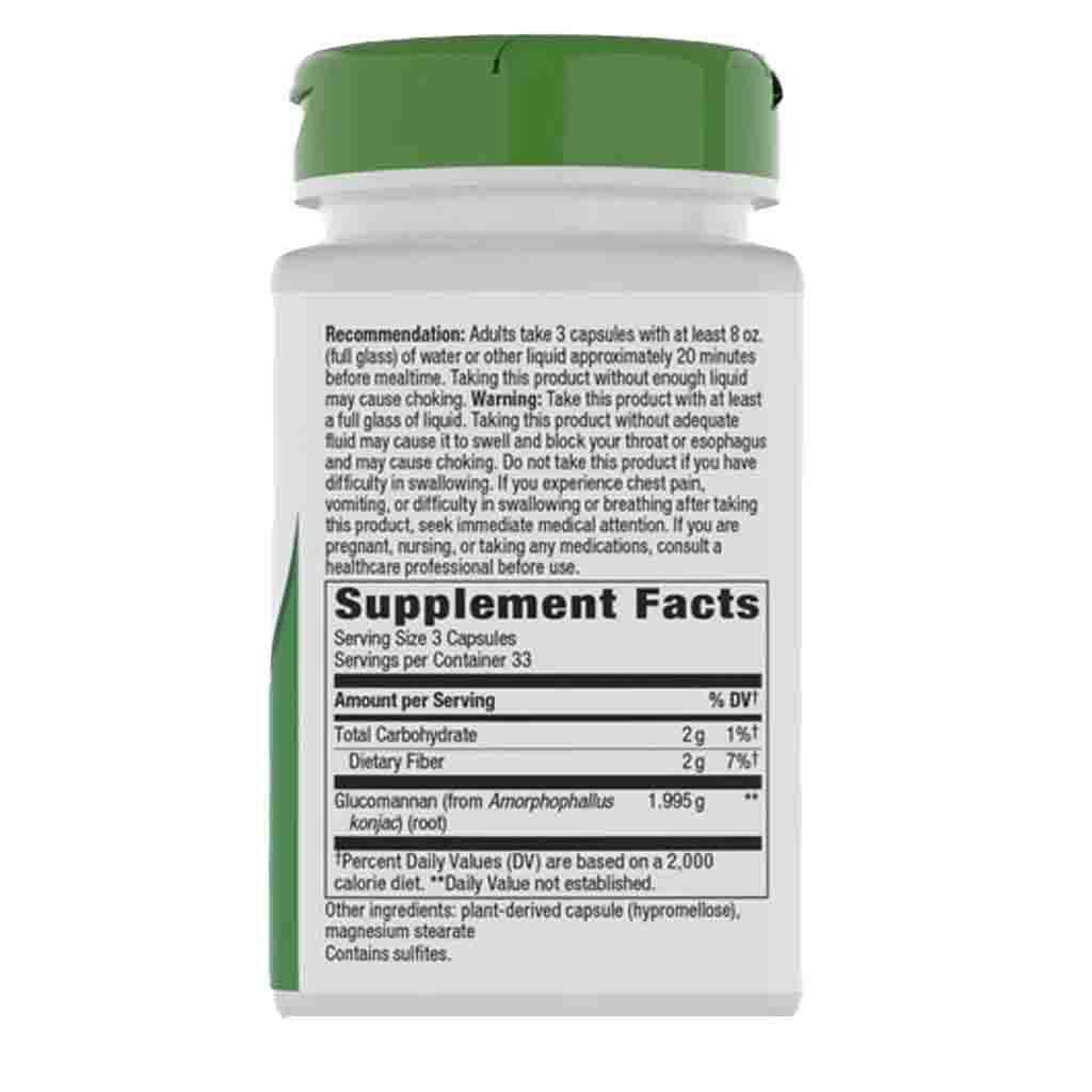 Natures Way Glucomannan 100c