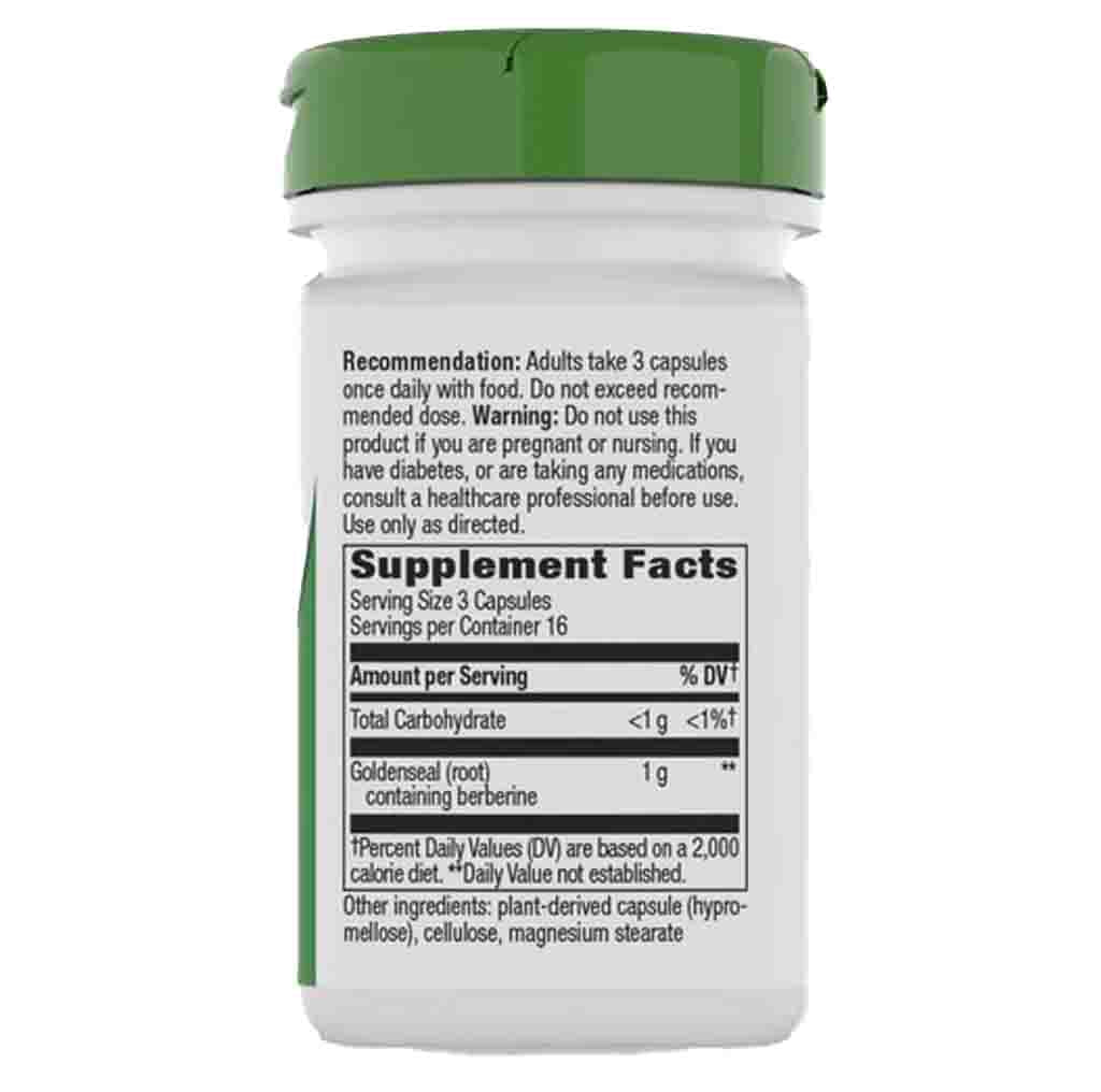 Natures Way Goldenseal Root 50 vegan caps