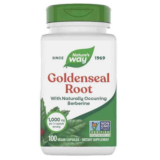 Natures Way Goldenseal Root 100 vegan caps