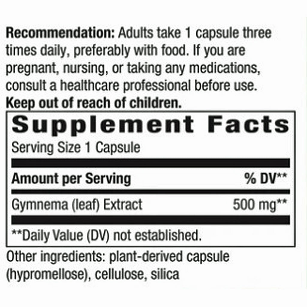 Natures Way Gymnema 60 caps