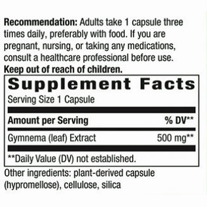 Natures Way Gymnema 60 caps