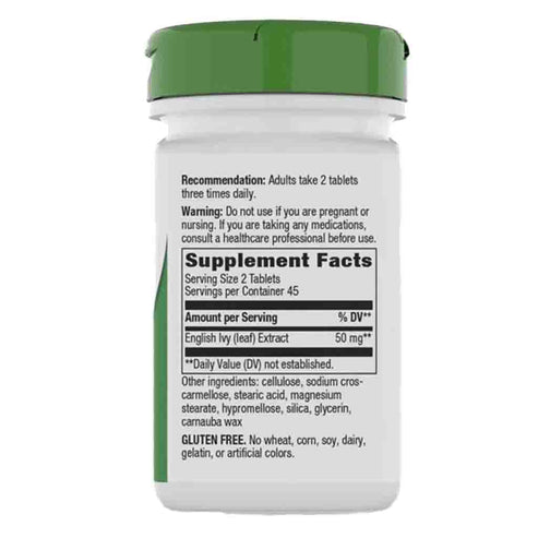Natures Way Ivy Extract 90vt