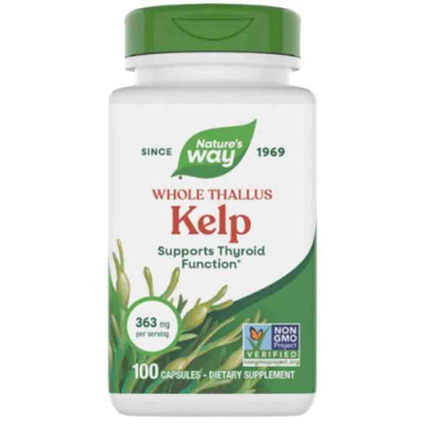 Natures Way Whole Thallus Kelp 363 mg 100c