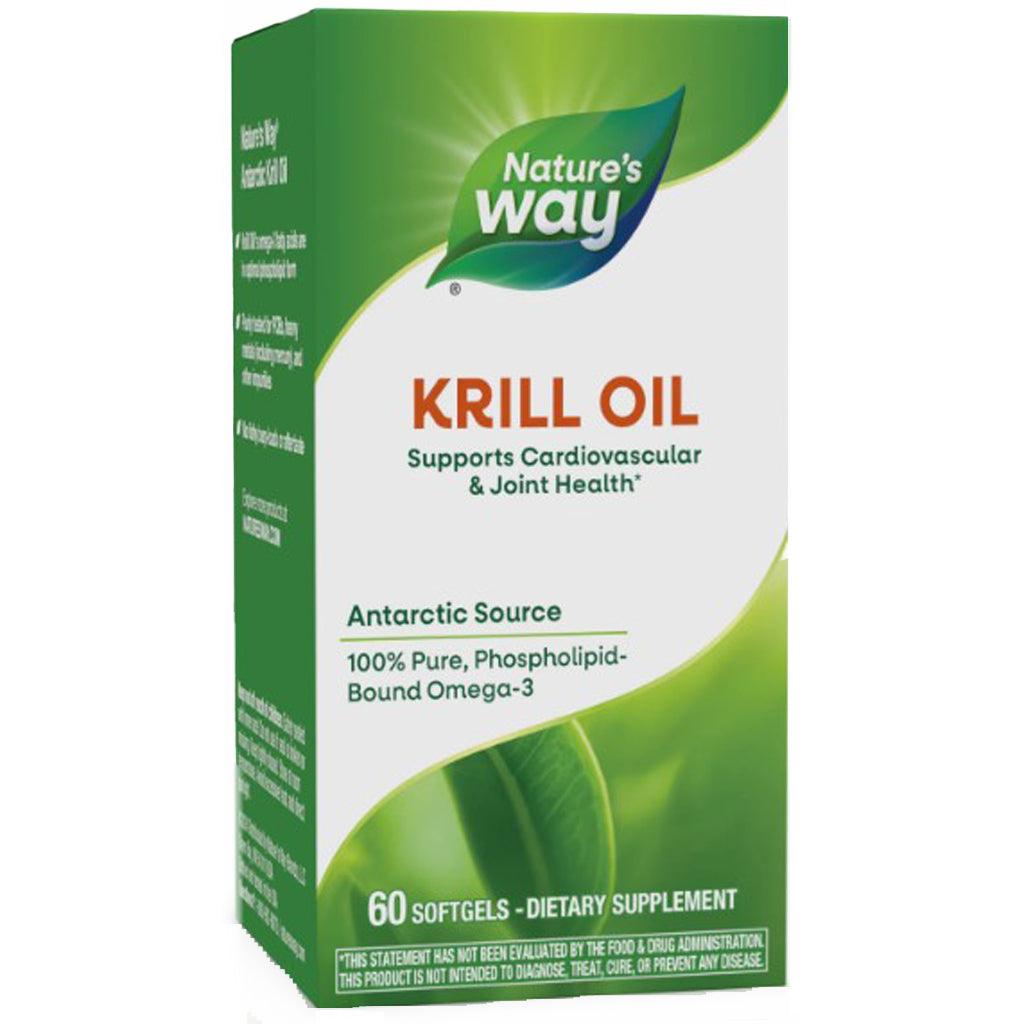 Natures Way Krill Oil 500mg 60sg