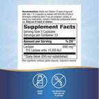 Natures Way Lactose Defense Digestive Enzymes (formerly Lactase Enzyme) 100c