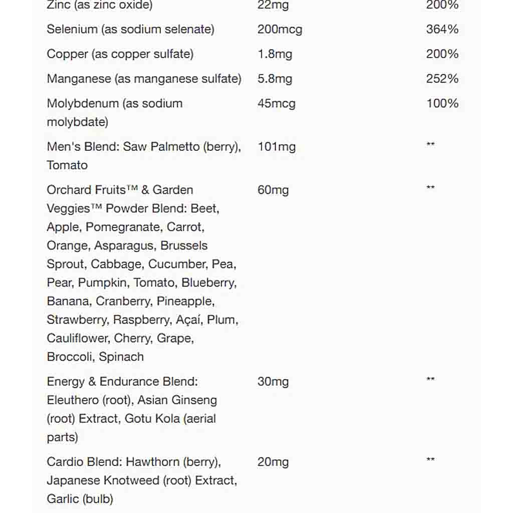 Natures Way Alive! Men's Ultra Multivitamin 60t