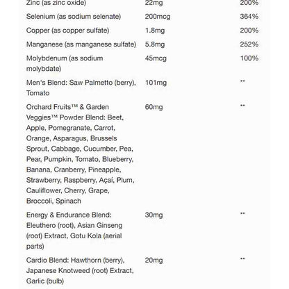Natures Way Alive! Men's Ultra Multivitamin 60t