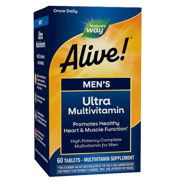 Natures Way Alive! Men's Ultra Multivitamin 60t