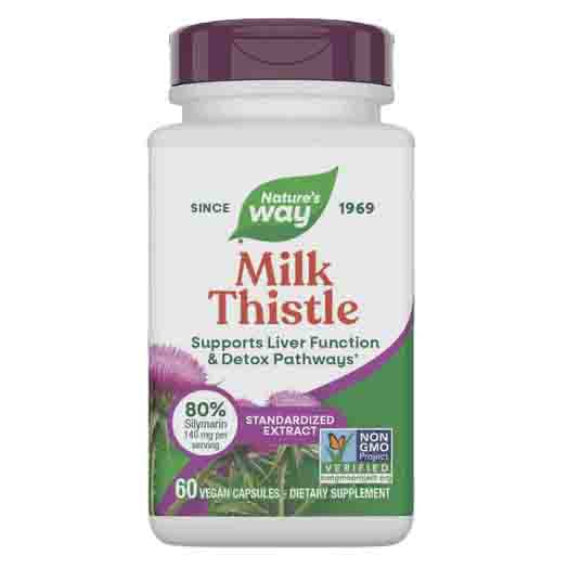 Natures Way Milk Thistle  60c