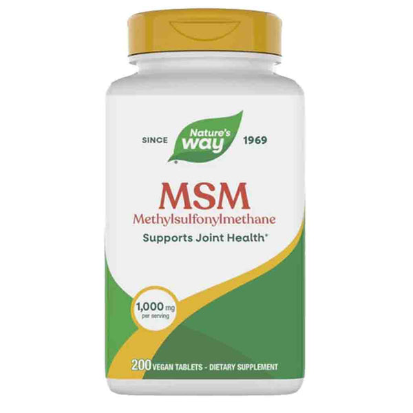 Natures Way MSM 1000mg 200vc
