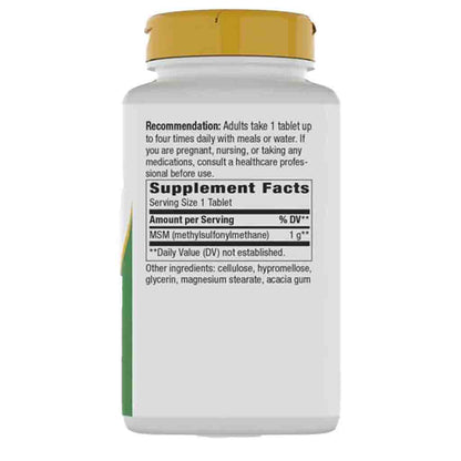 Natures Way MSM 1000mg 200vc