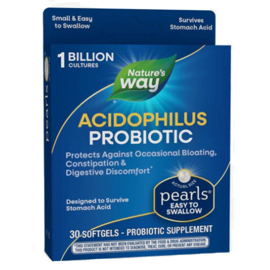 Natures Way Probiotic Pearls Acidophilus 30c