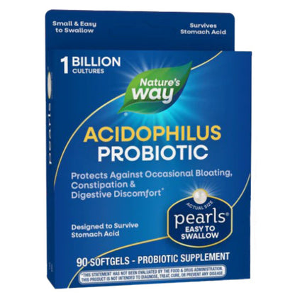 Natures Way Probiotic Pearls Acidophilus 90c