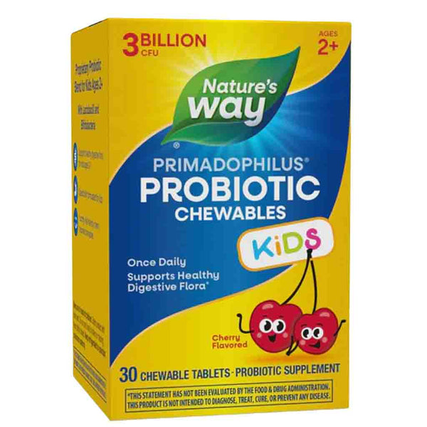 Natures Way Primadophilus Kids cherry flavor 30 chews
