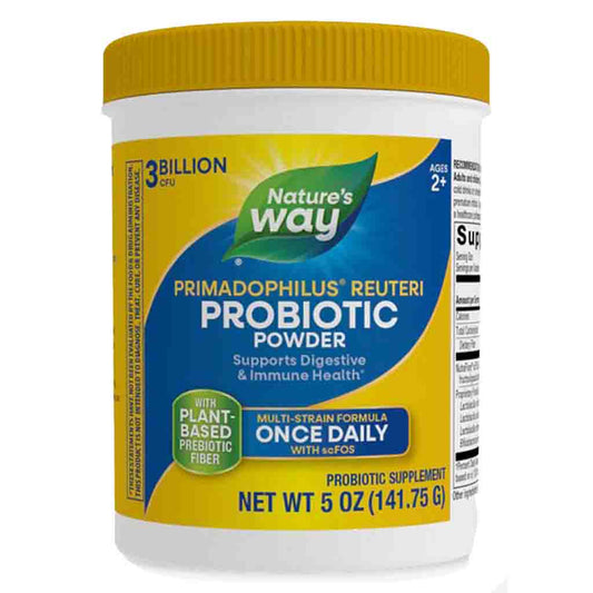 Natures Way Primadophilus Reuteri Probiotic Powder 5 oz