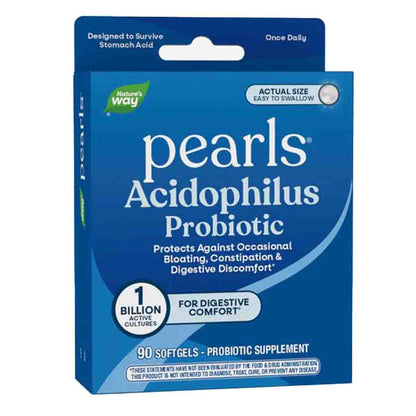 Natures Way Probiotic Pearls Acidophilus 90c