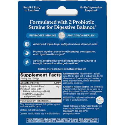 Natures Way Probiotic Pearls Acidophilus 90c