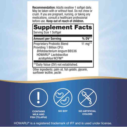 Natures Way Probiotic Pearls Acidophilus 30c