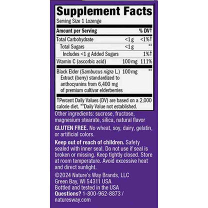 Natures Way Sambucus immune Lozenges 30ct