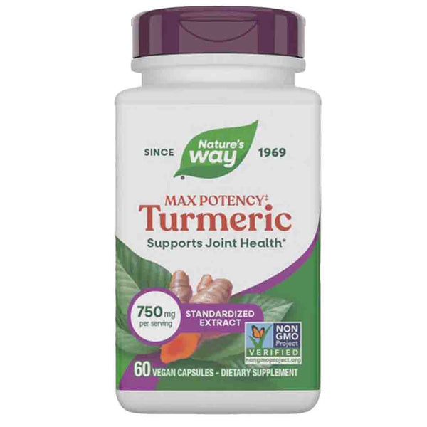Natures Way Turmeric Max Potency 60T
