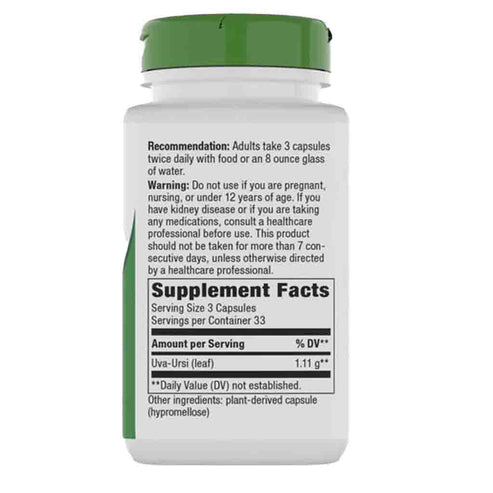 Natures Way Uva Ursi Leaves 455mg 100c