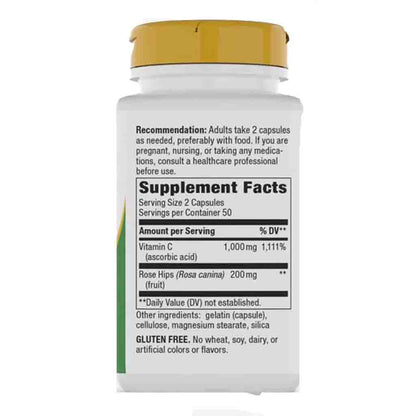 Natures Way Vitamin C 1,000mg with Rose Hips 100c