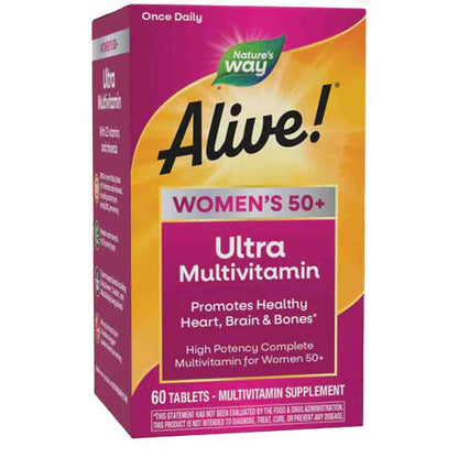 Natures Way Alive! Women's 50+ Ultra Multivitamin  60T
