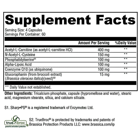 Xymogen NeuroActives BrainSustain 240c