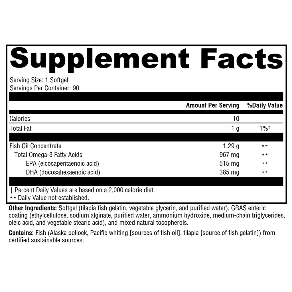 Xymogen OmegaPure 900 EC 90sg