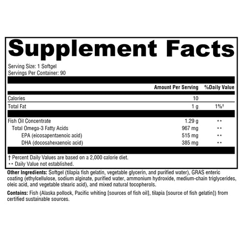 Xymogen OmegaPure 900 EC 90sg