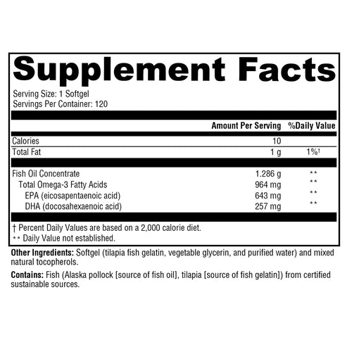 Xymogen OmegaPure 900-TG 120sg