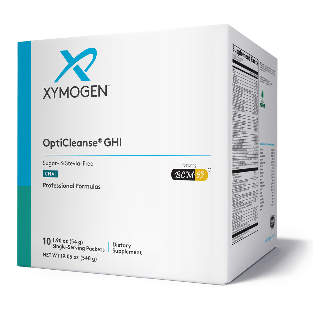Xymogen OptiCleanse GHI Chai Sugar & Stevia Free 10 servings