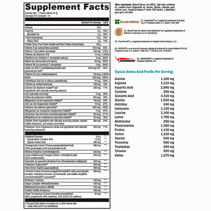 Xymogen OptiCleanse GHI Chai Sugar & Stevia Free 10 servings