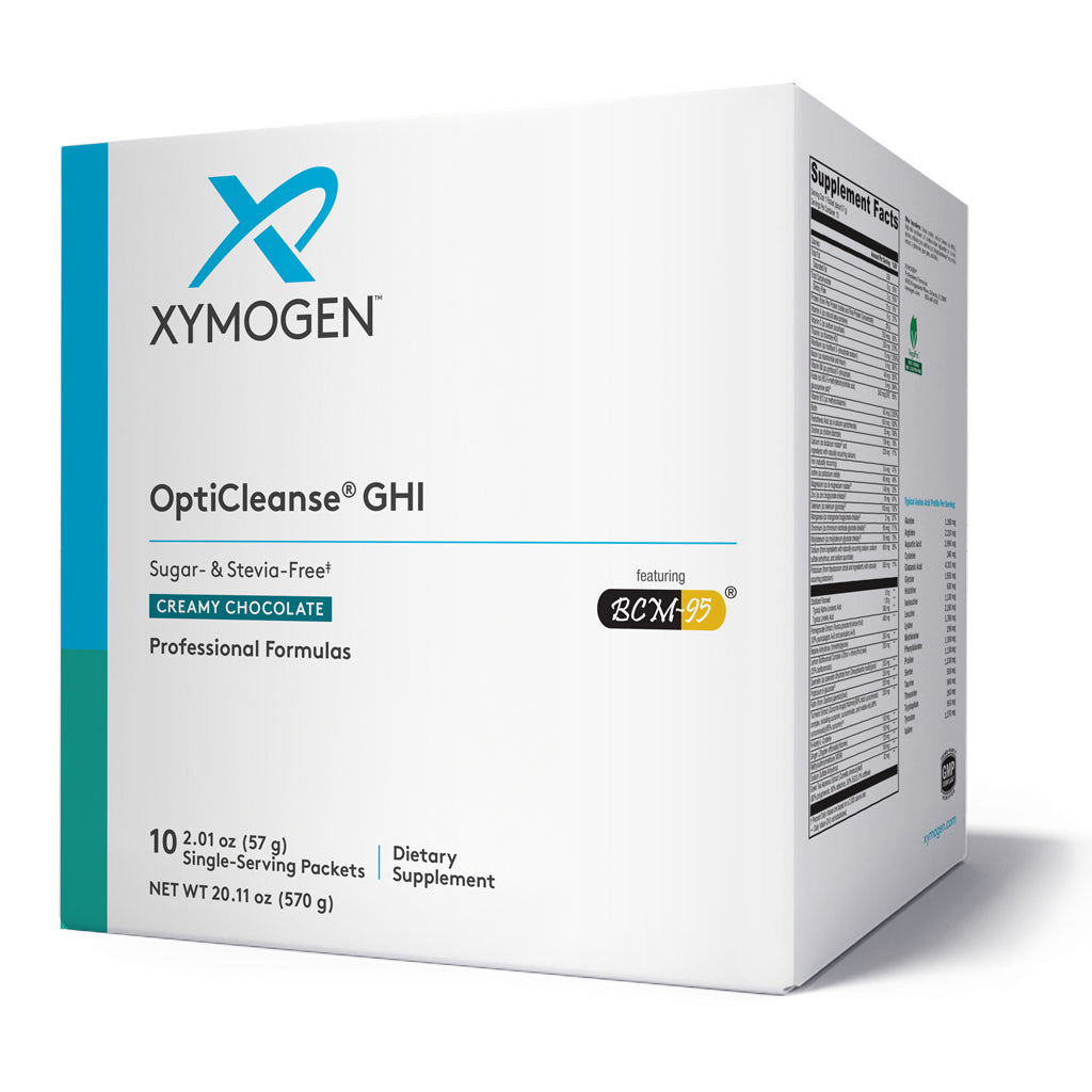 Xymogen OptiCleanse GHI Creamy Chocolate Sugar & Stevia Free 10 servings