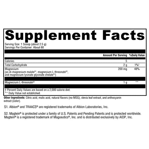 Xymogen OptiMag Neuro Mixed Berry 60 servings