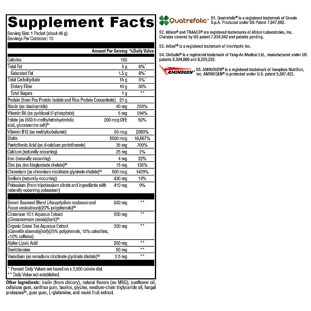Xymogen OptiMetaboliX Vanilla Delight No Added Sugar & No Stevia 10 servings