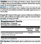 Nutra BioGenesis Oregano Oil 120c
