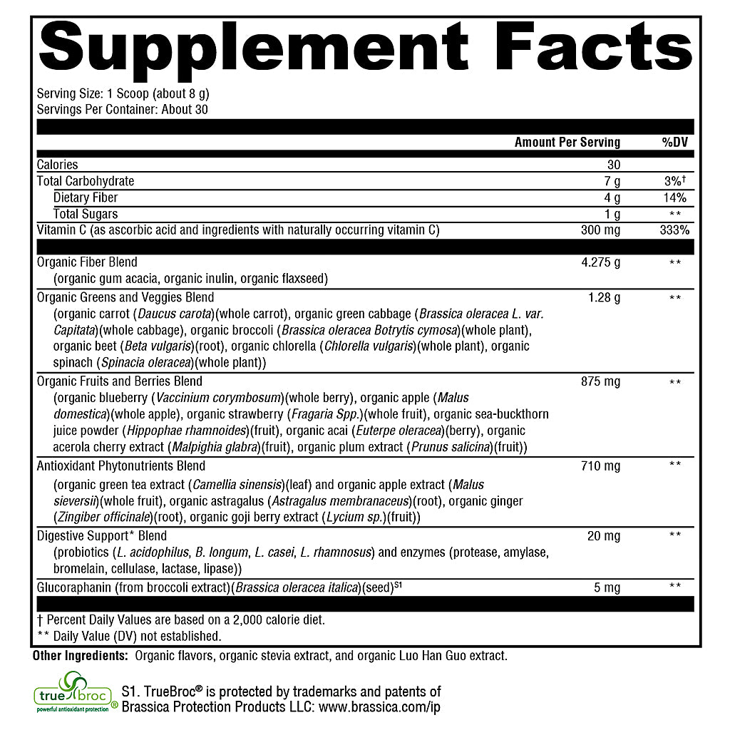 Xymogen OrganiX PhytoFood 30 servings