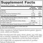 Protocol for Life Balance Ortho Prostate 90sg