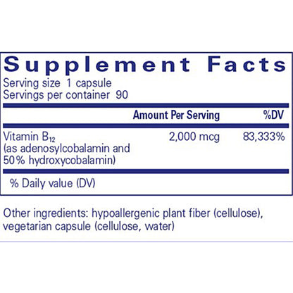 Pure Encapsulations Adenosyl/Hydroxy B12 90C