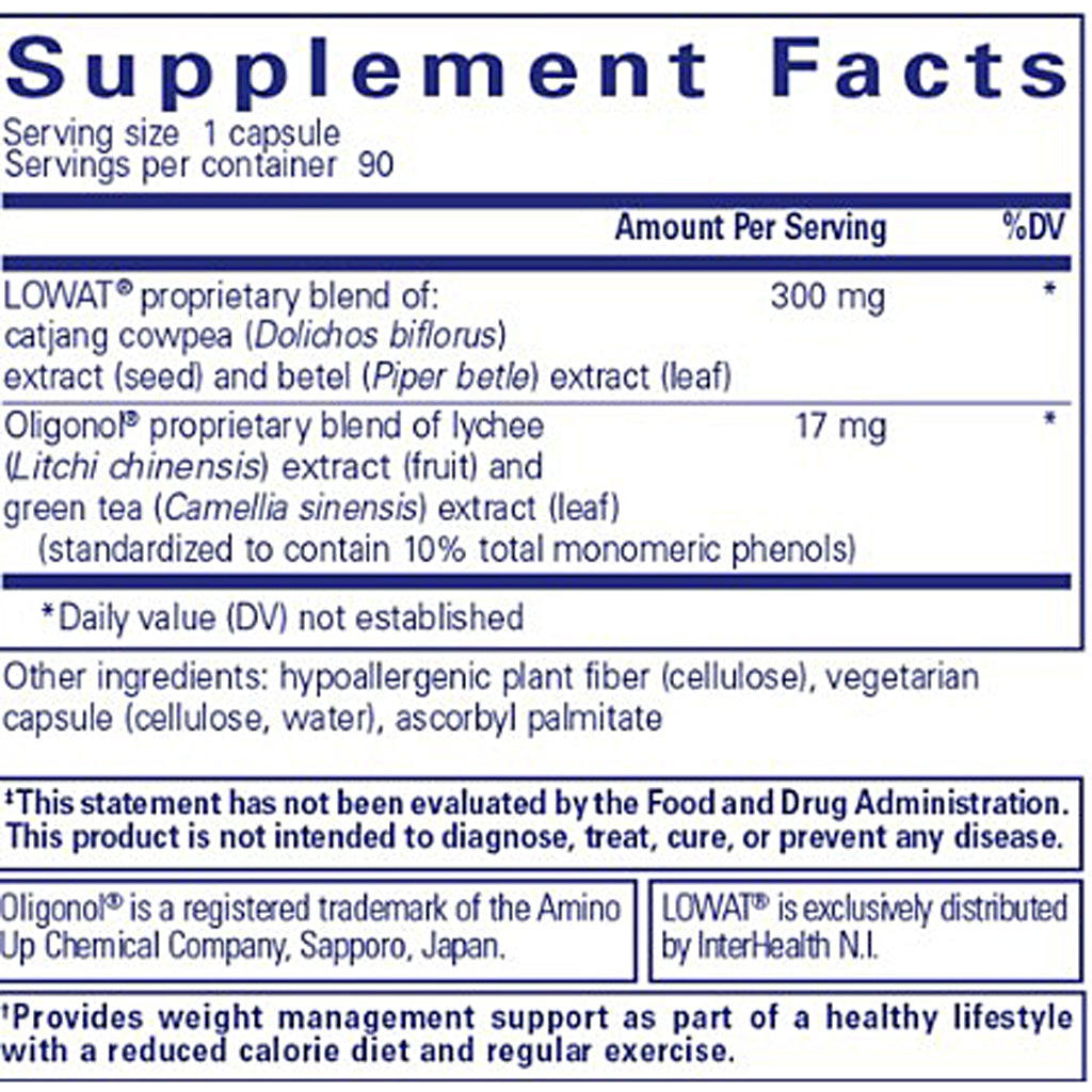 Supplement facts label with detailed ingredient information and disclaimer.
