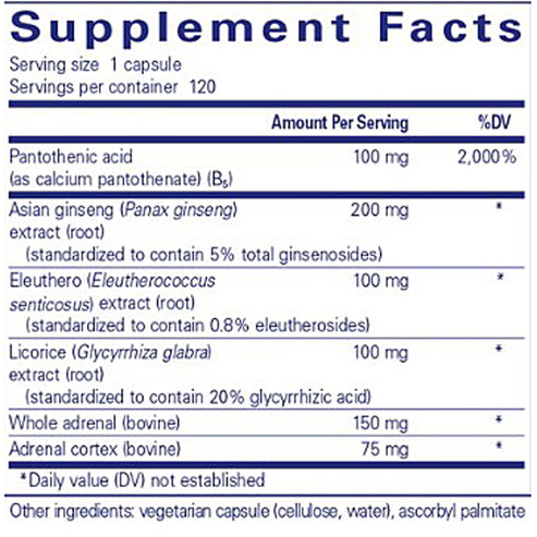 Pure Encapsulations ADR Formula 120c
