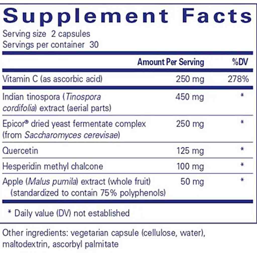 Pure Encapsulations Aller Essentials 60c