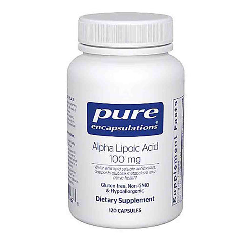 Pure Encapsulations Alpha Lipoic Acid 100mg 120c